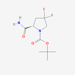 N-Boc-4,4-Difluoro-L-ProlinamideͼƬ