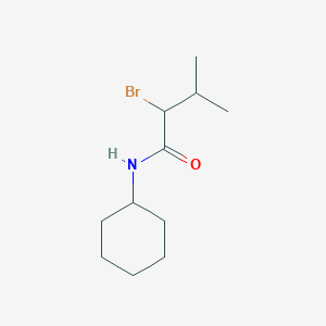 2-Bromo-N-cyclohexyl-3-methylbutanamideͼƬ