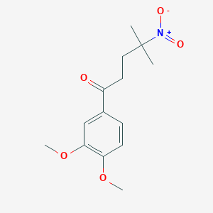 1-(3,4-dimethoxyphenyl)-4-methyl-4-nitro-1-pentanoneͼƬ