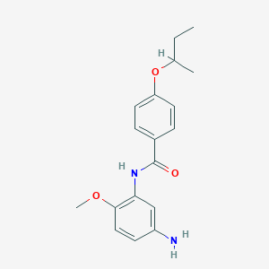 N-(5-Amino-2-methoxyphenyl)-4-(sec-butoxy)-benzamideͼƬ