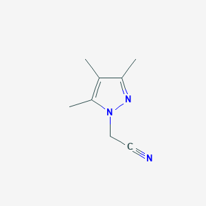 (3,4,5-Trimethyl-1H-pyrazol-1-yl)acetonitrileͼƬ