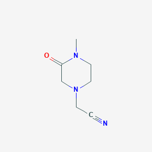 2-(4-Methyl-3-oxopiperazin-1-yl)acetonitrileͼƬ