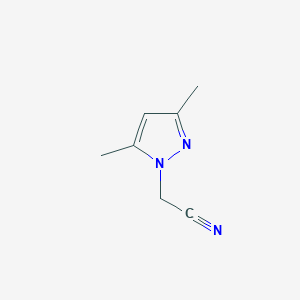 (3,5-Dimethyl-1H-pyrazol-1-yl)acetonitrileͼƬ