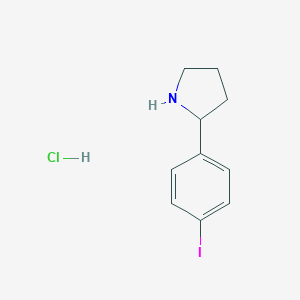 2-(4-iodophenyl)pyrrolidine hydrochlorideͼƬ