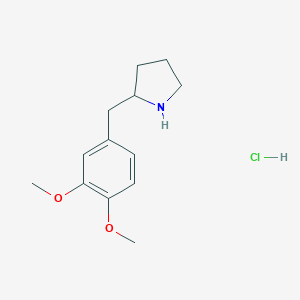 2-[(3,4-dimethoxyphenyl)methyl]pyrrolidine hydrochlorideͼƬ