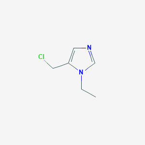 5-(chloromethyl)-1-ethyl-1H-imidazole hydrochlorideͼƬ