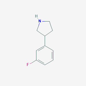 3-(3-Fluorophenyl)pyrrolidineͼƬ