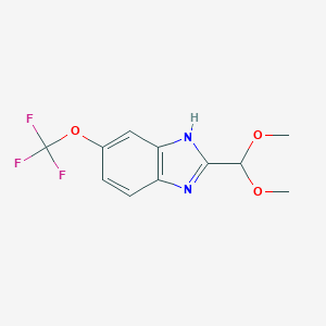 2-Dimethoxymethyl-6-Trifluoromethoxy-1h-BenzoimidazoleͼƬ