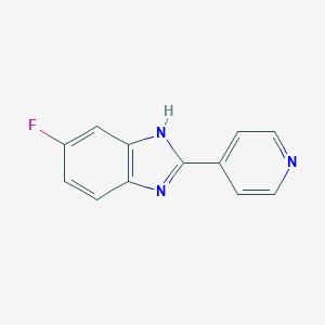 5-Fluoro-2-(4-pyridyl)-1H-benzimidazoleͼƬ