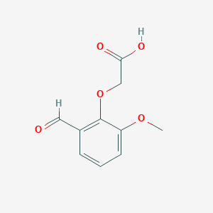 2-(2-Formyl-6-methoxyphenoxy)acetic AcidͼƬ