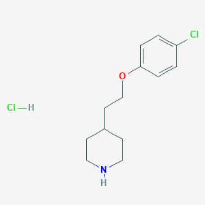 4-[2-(4-Chlorophenoxy)ethyl]piperidinehydrochlorideͼƬ