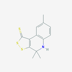 4,4,8-trimethyl-4,5-dihydro-1H-[1,2]dithiolo[3,4-c]quinoline-1-thioneͼƬ