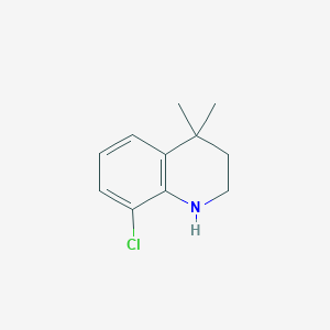 8-Chloro-4,4-dimethyl-2,3-dihydro-1H-quinolineͼƬ