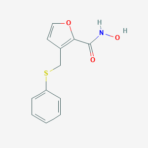 N-hydroxy-3-[(phenylsulfanyl)methyl]furan-2-carboxamideͼƬ