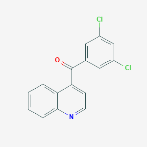 4-(3,5-Dichlorobenzoyl)quinolineͼƬ