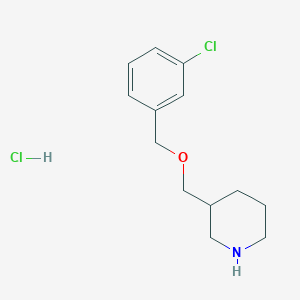 3-(3-Chloro-benzyloxymethyl)-piperidine hydrochlorideͼƬ