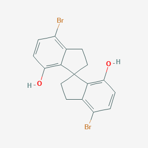 (R)-4,4'-Dibromo-1,1'-spirobiindane-7,7'-diolͼƬ