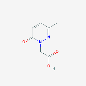 2-(3-methyl-6-oxo-1,6-dihydropyridazin-1-yl)aceticacidͼƬ