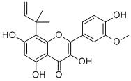 8-(1,1-Dimethyl-2-propenyl)-3'-methoxykaempferolͼƬ