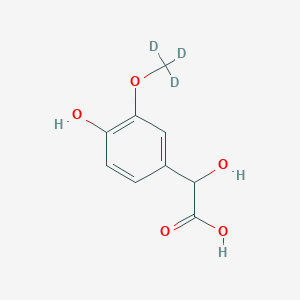 4-Hydroxy-3-methoxymandelic Acid-d3ͼƬ