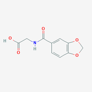 2-(2H-1,3-benzodioxol-5-ylformamido)acetic AcidͼƬ