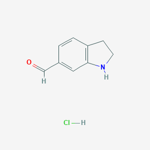 6-Formyl-2,3-dihydro-1H-indole HydrochlorideͼƬ