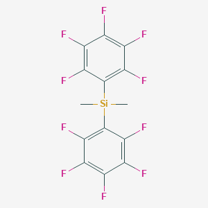 Bis(Pentafluorophenyl)DimethylsilaneͼƬ