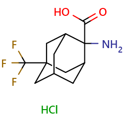 2-amino-5-(trifluoromethyl)adamantane-2-carboxylicacidhydrochlorideͼƬ