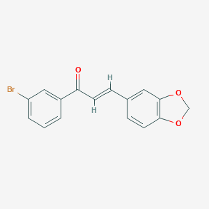 (2E)-3-(2H-1,3-benzodioxol-5-yl)-1-(3-bromophenyl)prop-2-en-1-oneͼƬ