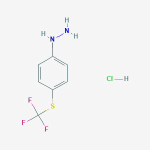 4-(Trifluoromethyl)thiophenylhydrazine HydrochlorideͼƬ