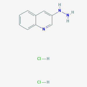 Quinolin-3-yl-hydrazine DihydrochlorideͼƬ