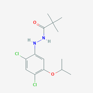 1-Trimethylacetyl-2-(2,4-dichloro-5-isopropoxyphenyl)hydrazineͼƬ