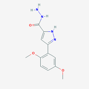 3-(2,5-Dimethoxyphenyl)-1H-pyrazole-5-carbohydrazideͼƬ