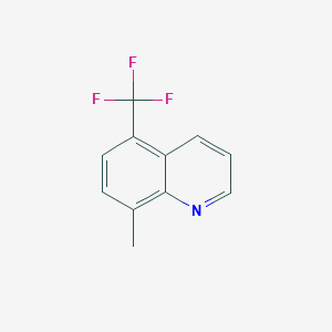 8-Methyl-5-(trifluoromethyl)quinolineͼƬ