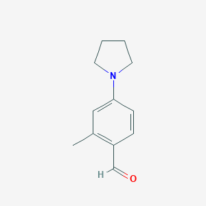 2-Methyl-4-pyrrolidin-1-ylbenzaldehydeͼƬ