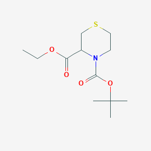 N-Boc-Thiomorpholine-3-Carboxylic Acid Ethyl EsterͼƬ