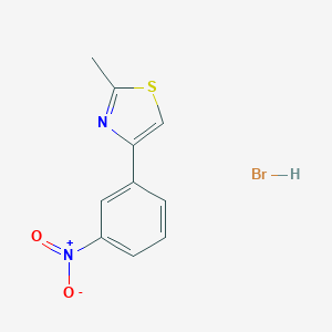 2-Methyl-4-(3-nitrophenyl)thiazole HydrobromideͼƬ