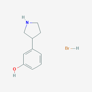 3-(Pyrrolidin-3-yl)phenol HydrobromideͼƬ