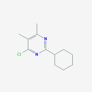 4-chloro-2-cyclohexyl-5,6-dimethylpyrimidineͼƬ