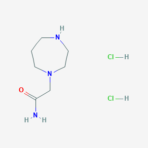 2-(1,4-Diazepan-1-yl)acetamide DihydrochlorideͼƬ