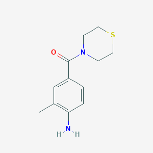 2-Methyl-4-(thiomorpholine-4-carbonyl)anilineͼƬ