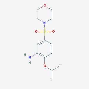 5-(Morpholine-4-sulfonyl)-2-(propan-2-yloxy)anilineͼƬ