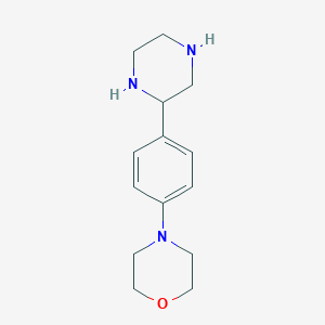 4-(4-Piperazin-2-yl-phenyl)morpholineͼƬ