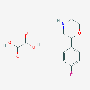 2-(4-Fluorophenyl)morpholine OxalateͼƬ