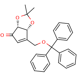 (3aR,6aR)-2,2-dimethyl-6-[(triphenylmethoxy)methyl]-2H,3aH,4H,6aH-cyclopenta[d][1,3]dioxol-4-oneͼƬ