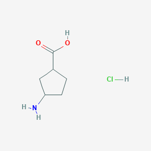 3-aminocyclopentane-1-carboxylicacidhydrochlorideͼƬ