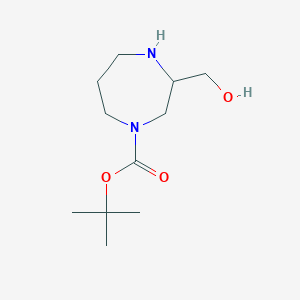 tert-butyl3-(hydroxymethyl)-1,4-diazepane-1-carboxylateͼƬ