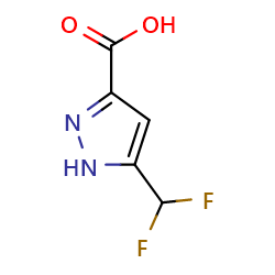 5-(Difluoromethyl)-1H-pyrazole-3-carboxylicacidͼƬ