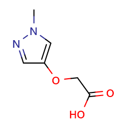 2-((1-Methyl-1H-pyrazol-4-yl)oxy)aceticacidͼƬ