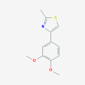 4-(3,4-Dimethoxyphenyl)-2-methyl-1,3-thiazoleͼƬ